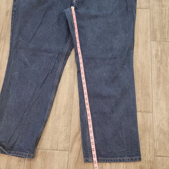 Carhartt FR Jeans Cat 2 Mens 44x30 Flame Resistant Signature Denim Workwear - Picture 4 of 12